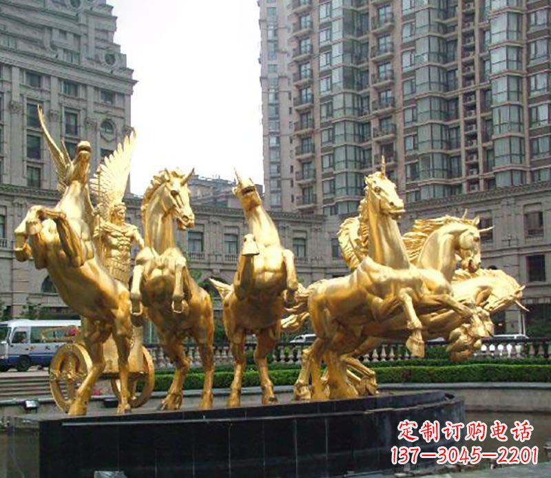 沈阳阿波罗完美的雕塑艺术