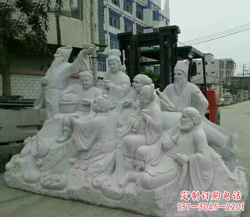 沈阳八仙过海石雕