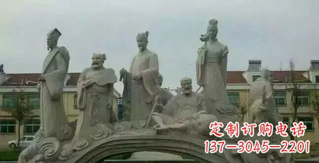 沈阳八仙过海石雕222