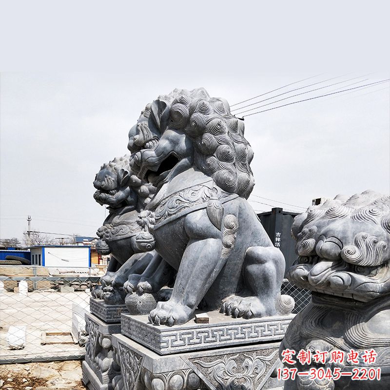 沈阳北京铸铜狮子雕塑