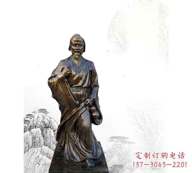 沈阳玻璃钢仿铜华佗