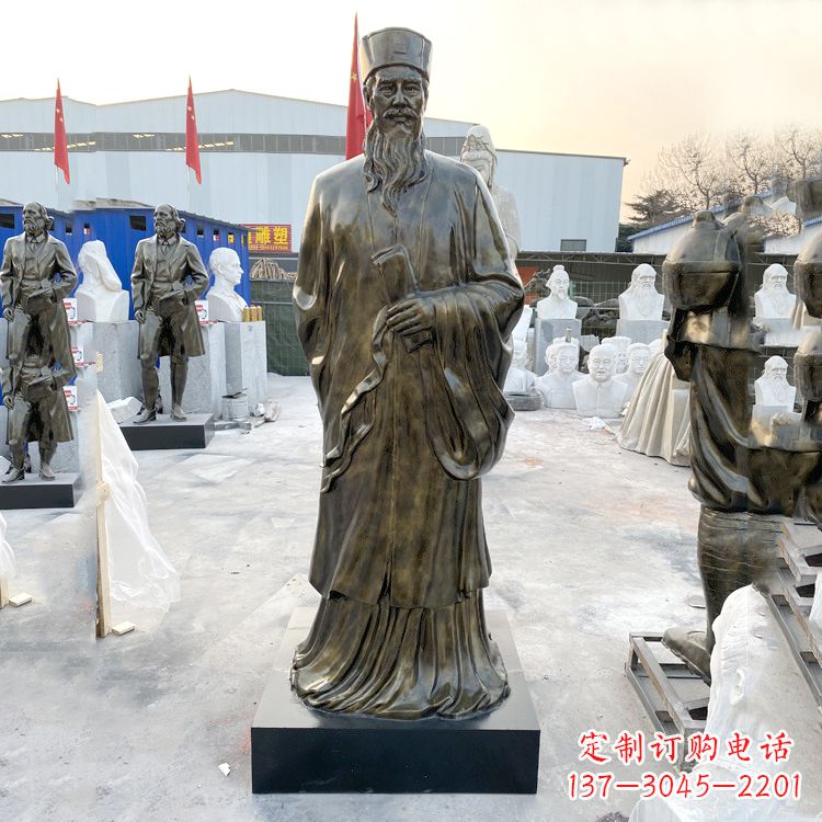 沈阳苏东坡玻璃钢仿铜雕塑
