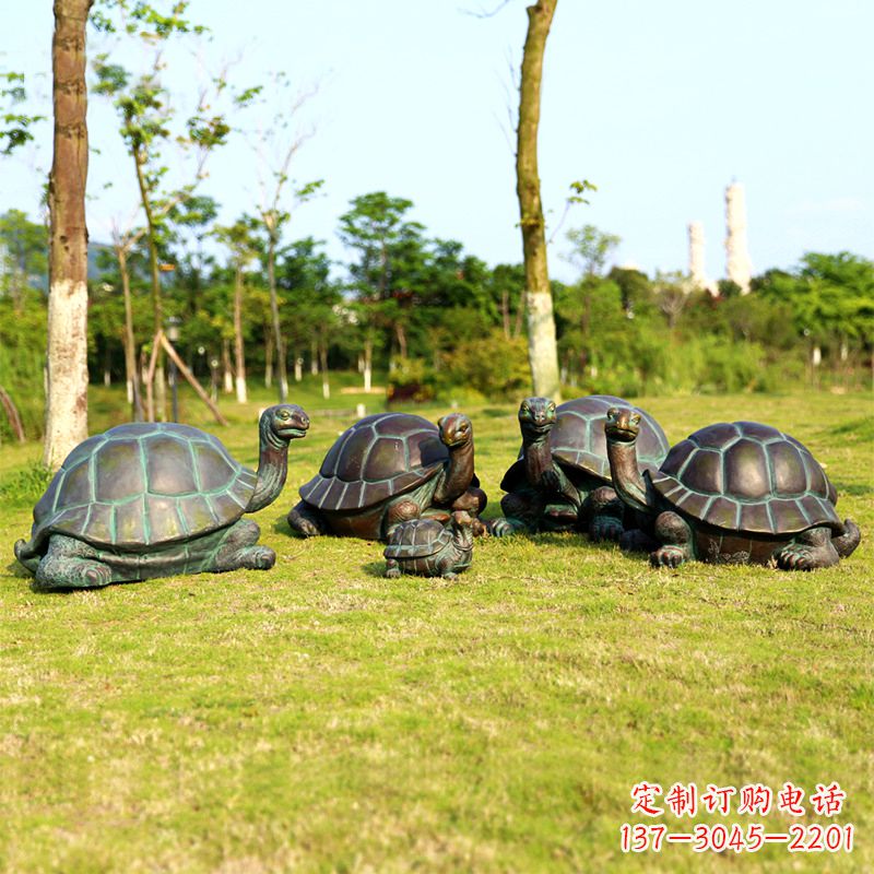 沈阳玻璃钢乌龟雕塑——景观艺术的精美之作