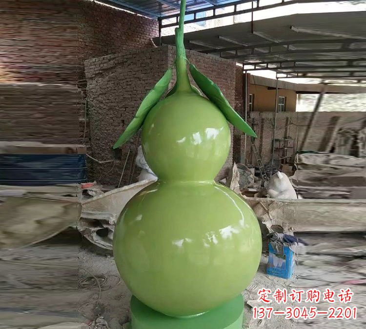 沈阳玻璃钢葫芦雕塑——艺术中的精美之作