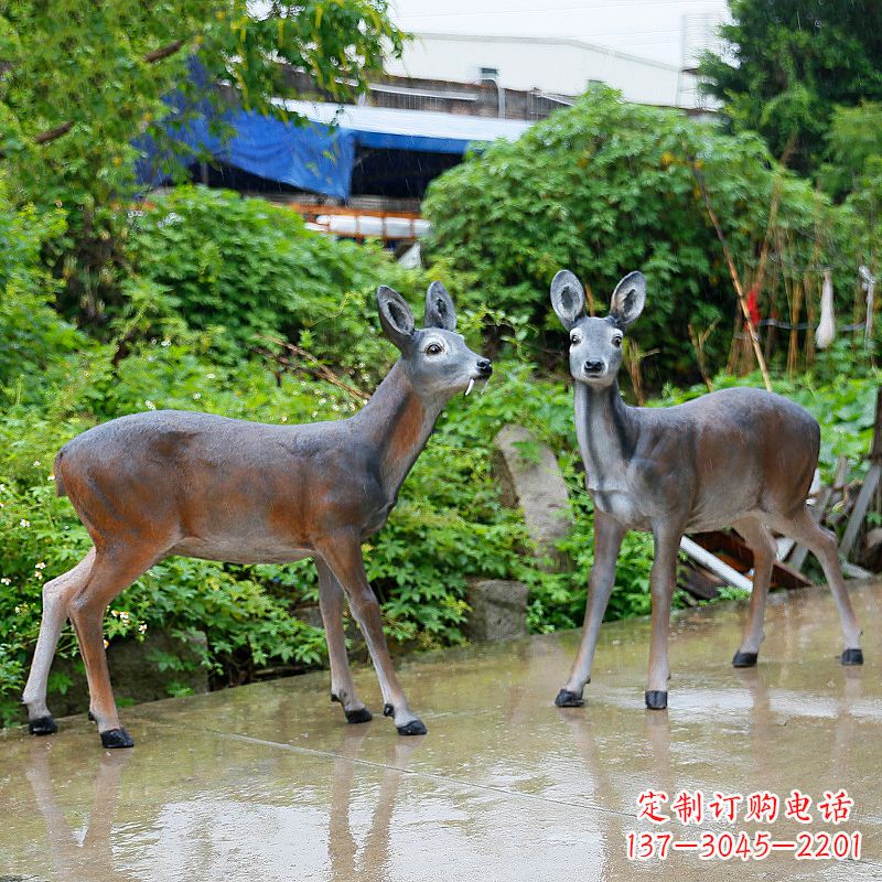 沈阳精致玻璃钢动物雕塑