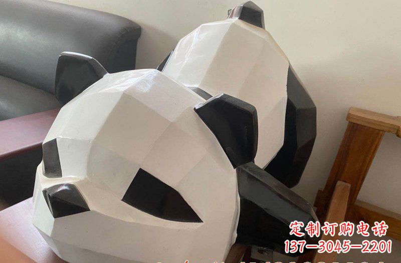 沈阳玻璃钢熊猫雕塑