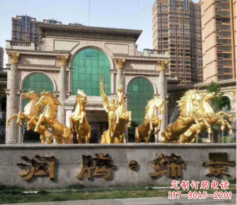 沈阳不锈钢阿波罗象征着勇敢与智慧的雕塑