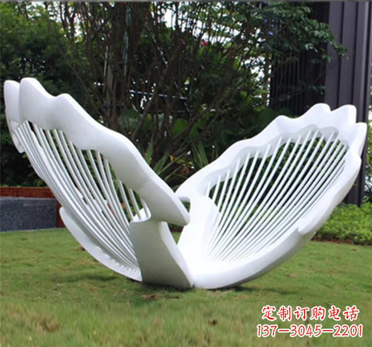 沈阳不锈钢贝壳雕塑