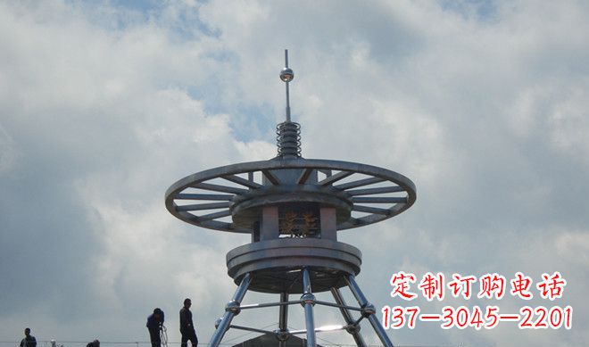 沈阳不锈钢避雷针广场景观雕塑