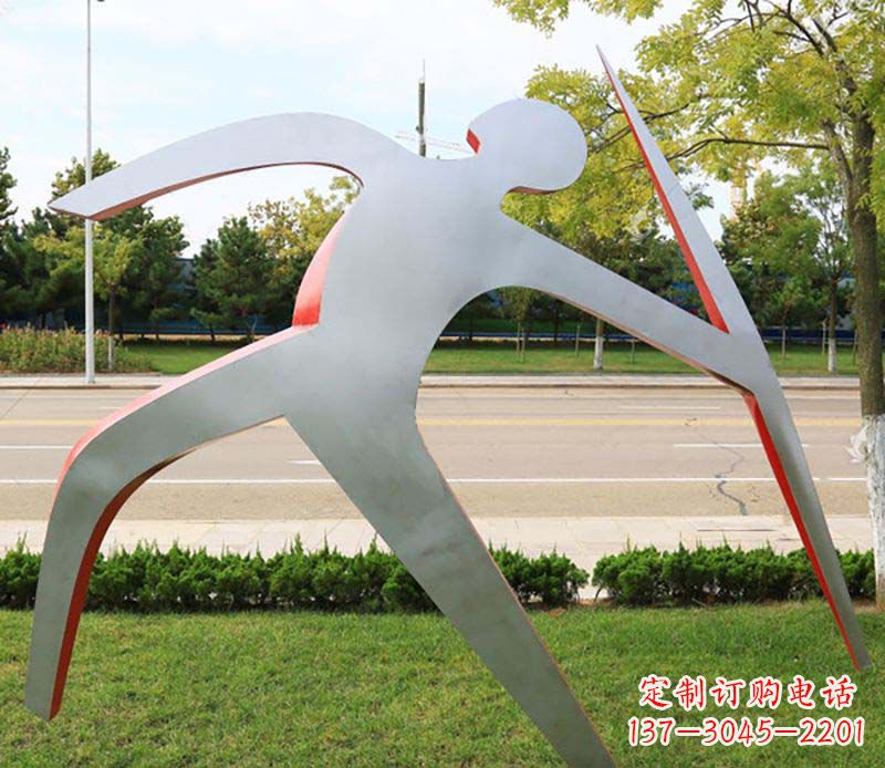 沈阳不锈钢标枪景观雕塑