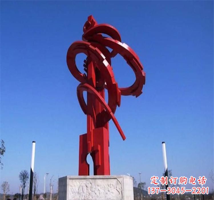 沈阳不锈钢齿轮雕塑2