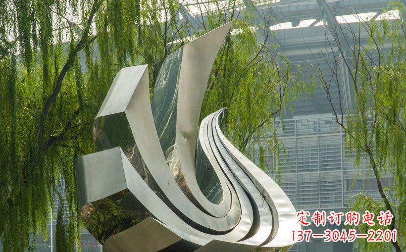 沈阳不锈钢鸽子景观雕塑