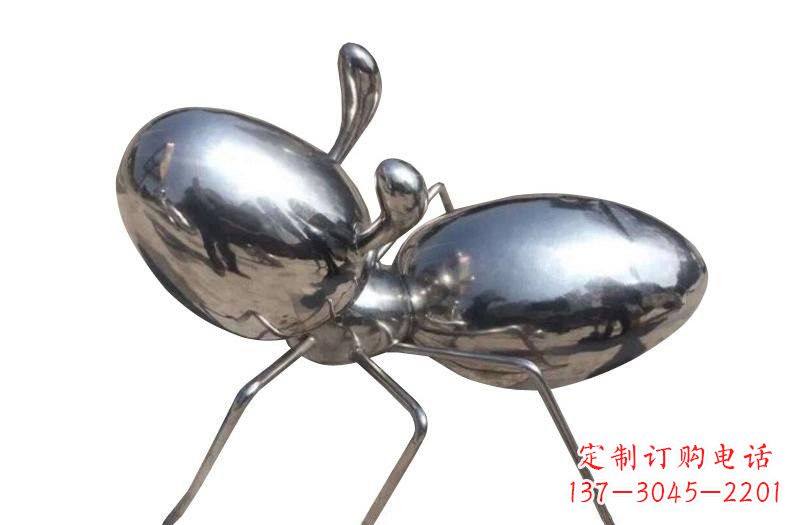 沈阳不锈钢抽象蚂蚁雕塑