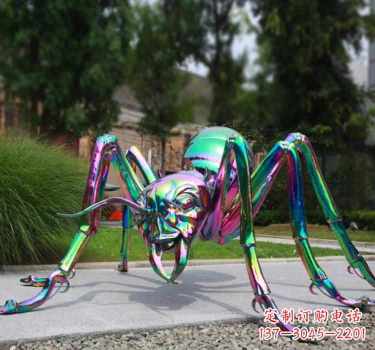 沈阳不锈钢动物蚂蚁雕塑