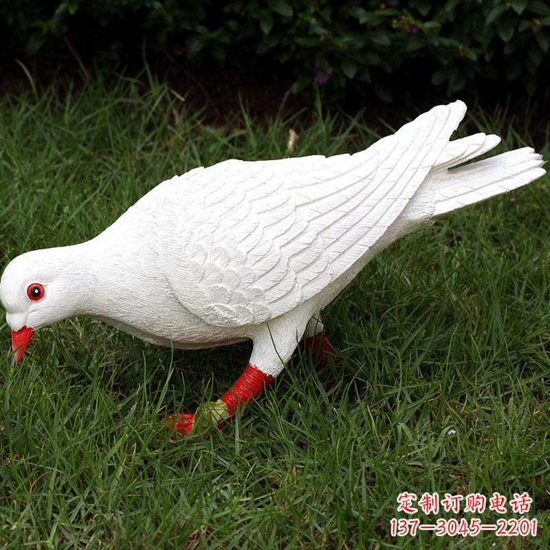 沈阳精致的不锈钢鸽子雕塑
