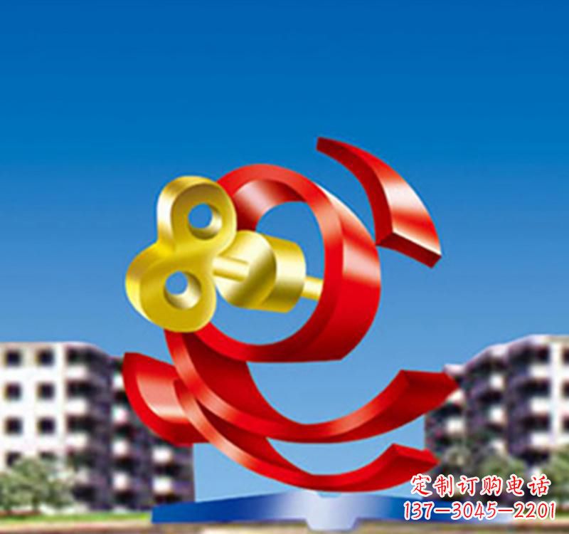 沈阳不锈钢飘带雕塑给公园景观带来独特美感