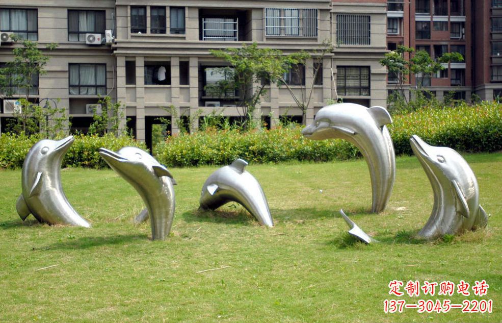 沈阳不锈钢海豚传承海洋文化的象征
