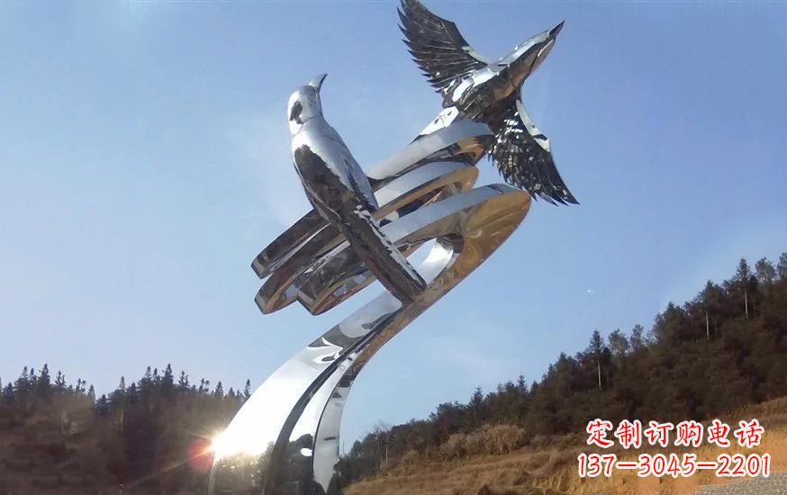 沈阳不锈钢动物雕塑——美化城市环境