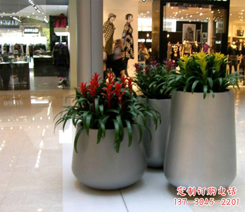 沈阳不锈钢花盆雕塑精美绝伦
