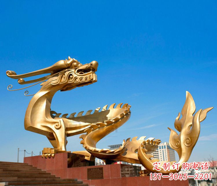 沈阳不锈钢金龙——雕塑之美