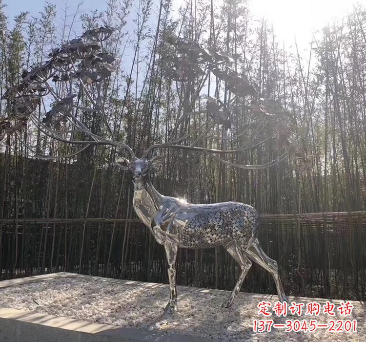 沈阳不锈钢动物雕塑精美的艺术作品