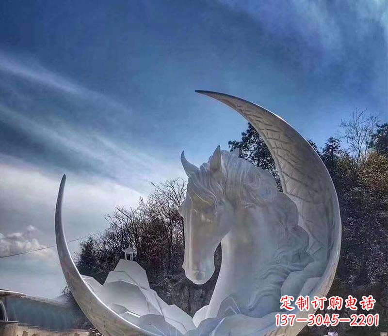 沈阳不锈钢月亮雕塑一种独特的艺术品