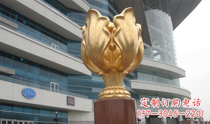 沈阳不锈钢紫荆花之美