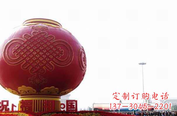 沈阳不锈钢灯笼雕塑——美丽城市的艺术装饰