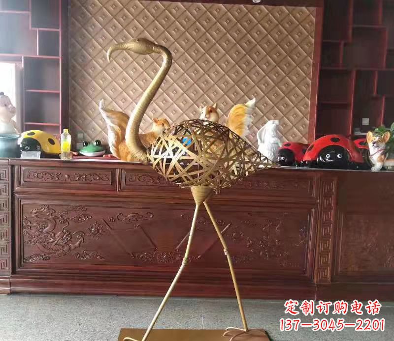 沈阳火烈鸟雕塑精美绝伦