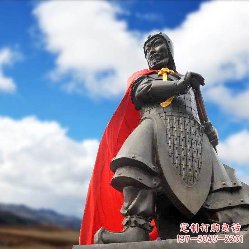 沈阳项羽雕塑——历史名人古代帝王的象征