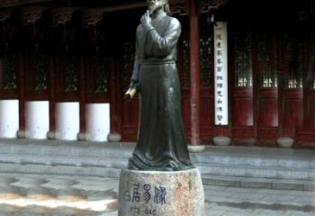 沈阳白居易铜雕像向著名诗人致敬