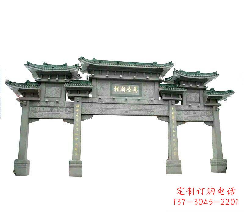沈阳石牌坊雕塑——传承古老文化的精美杰作