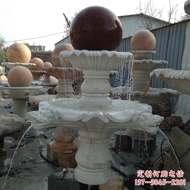 沈阳大理石风水球雕塑传统文化的艺术精髓