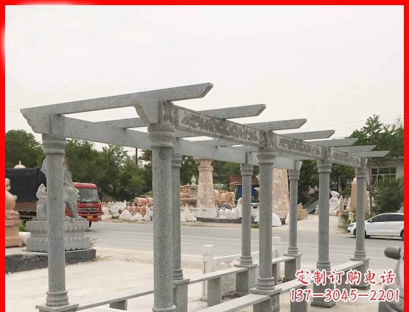 沈阳大理石公园石雕长廊高端定制雕塑