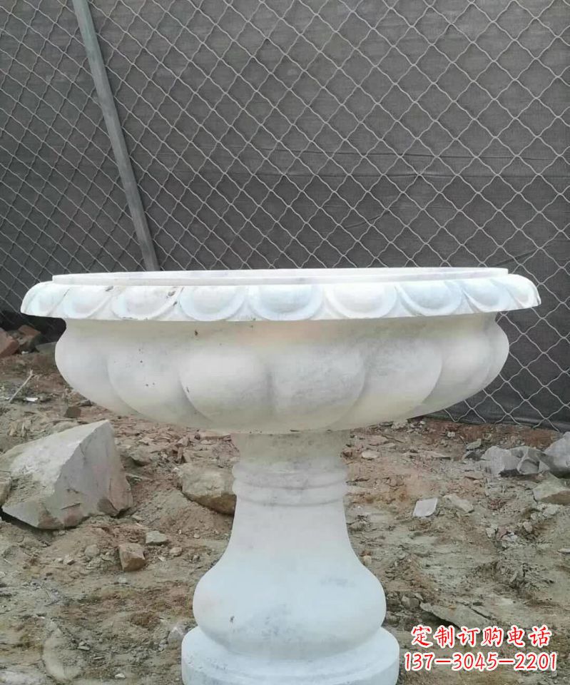 沈阳大理石花盆雕塑