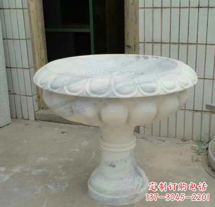 沈阳大理石花盆雕塑精美绝伦,艺术风采