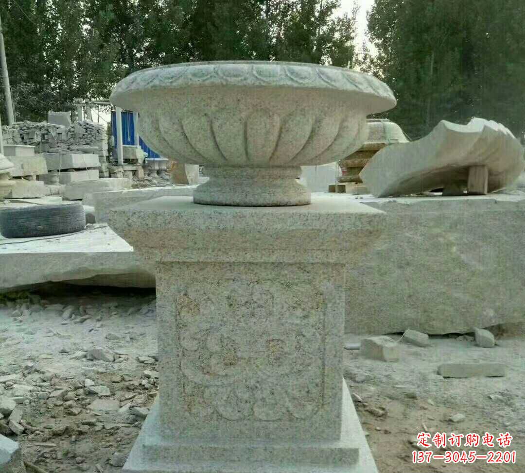 沈阳大理石花盆雕塑