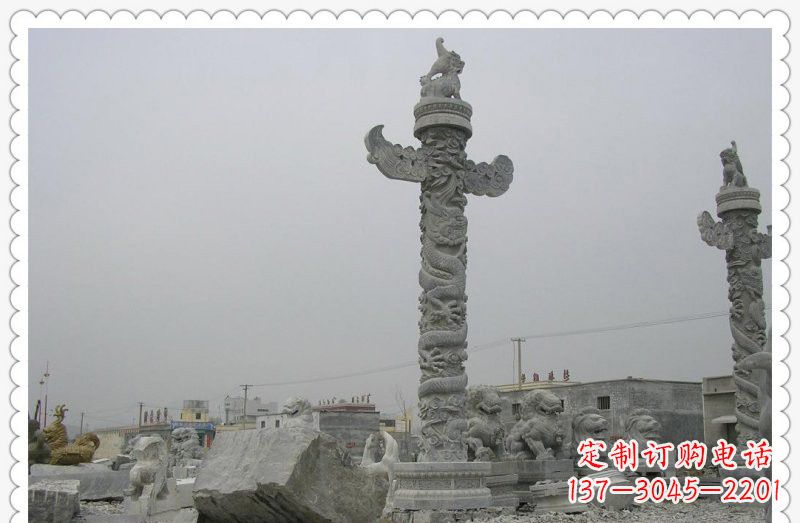 沈阳精致雕刻,大理石华表雕塑
