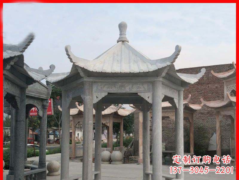 沈阳大理石凉亭石雕