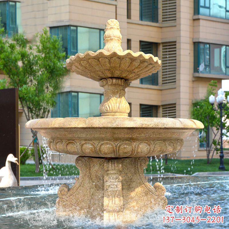 沈阳精美大理石喷泉雕塑