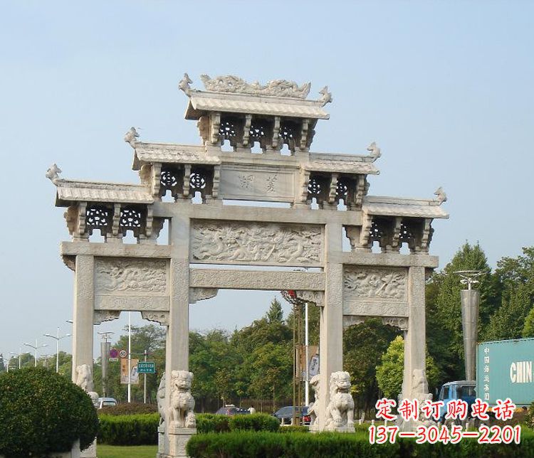 沈阳大理石牌坊雕塑——精致纯粹、卓越优雅
