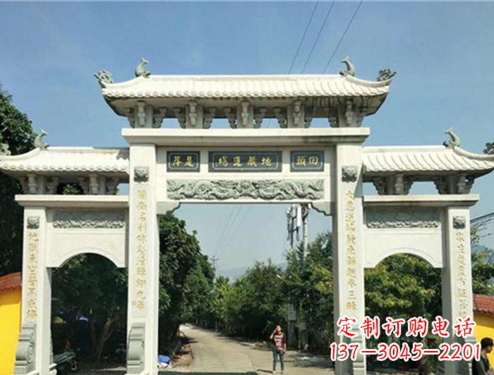 沈阳大理石牌坊雕塑