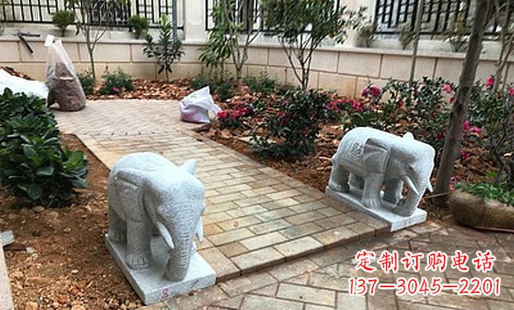 沈阳大理石小象石雕,让你的大好家园更加美丽