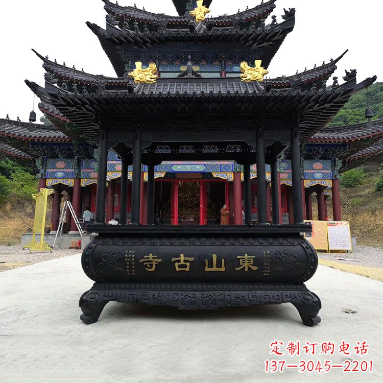 沈阳大型寺庙香炉雕塑