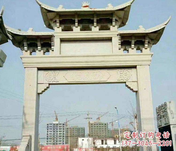 沈阳精美牌坊石雕