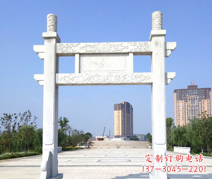 沈阳石牌楼雕塑——精美的浓缩艺术