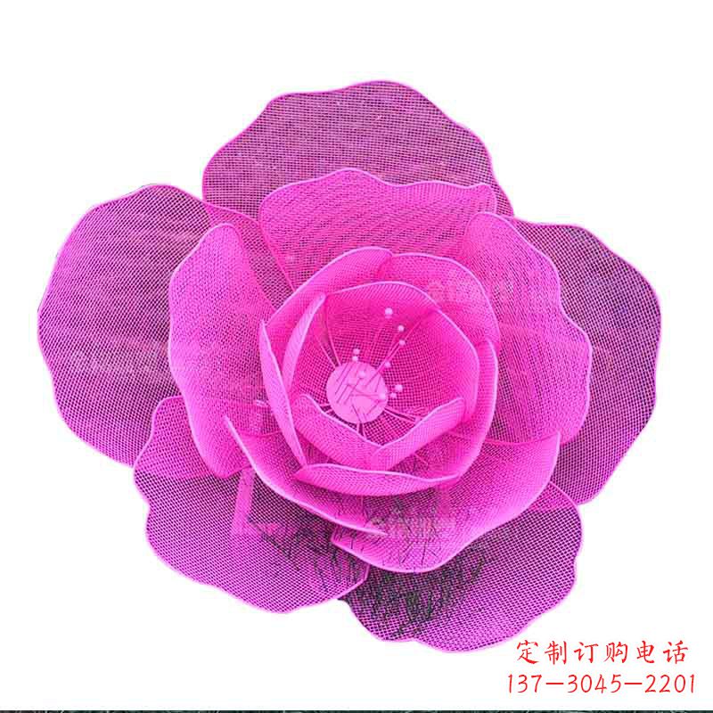 沈阳精美玫瑰金属雕塑