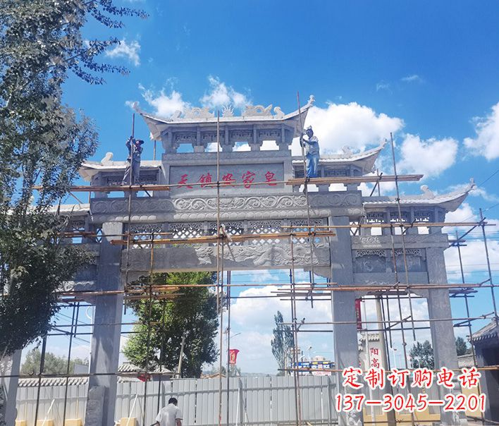 沈阳方牌坊石雕