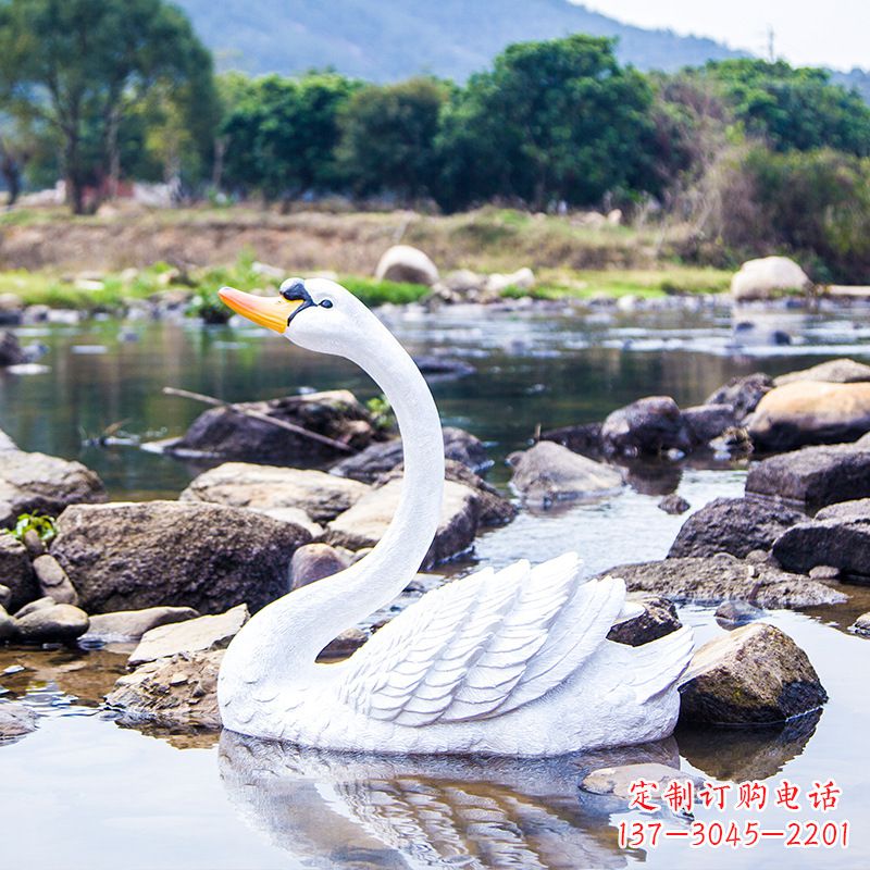沈阳臻选天鹅雕塑,给你绝美的家庭美学
