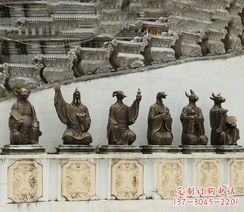 沈阳十二生肖铜雕塑定制
